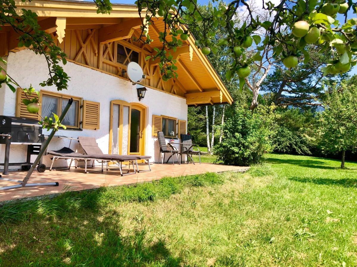 Ferienhaus Veronika Mit 2000Qm Garten Und Bergblick Unterammergau Esterno foto