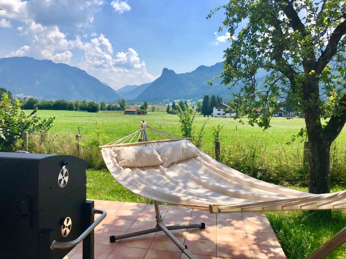 Ferienhaus Veronika Mit 2000Qm Garten Und Bergblick Unterammergau Esterno foto